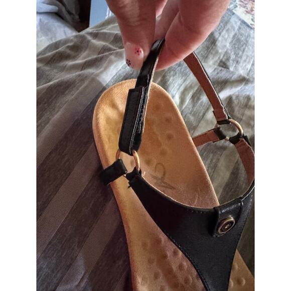 Athlefit Women's Orthopedic Sandals Thong T-Strap Casual Arch Support Sz 9.5 - Picture 5 of 13